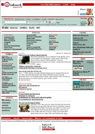 Infoseek Screenshot
