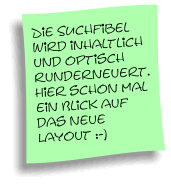 Suchfibel Runderneuerung